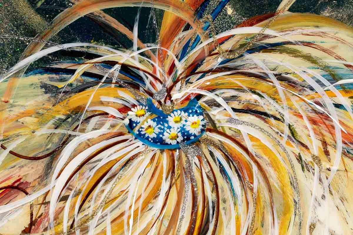 Yolanda - Original - SOLD by artist Rozanne Bell - Wyecliffe Galleries