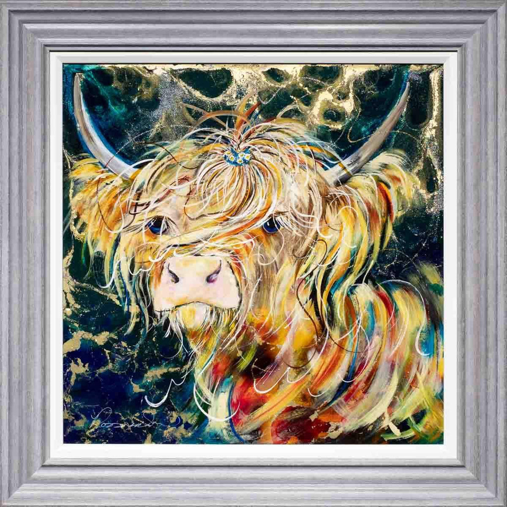 Yolanda - Original - SOLD by artist Rozanne Bell - Wyecliffe Galleries