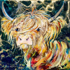 Yolanda - Original - SOLD by artist Rozanne Bell - Wyecliffe Galleries