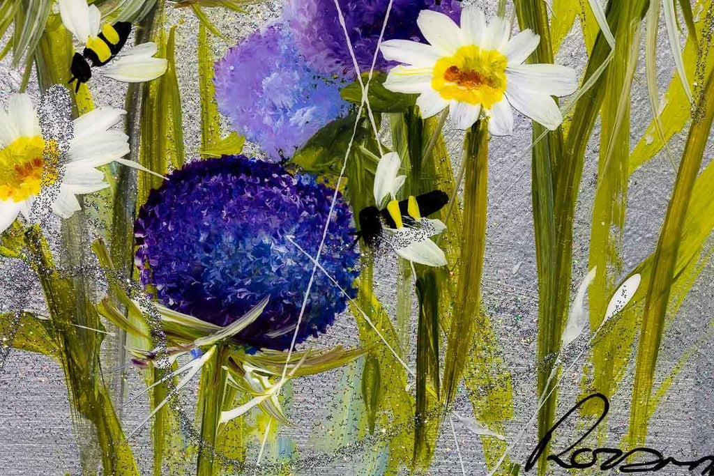 You Brighten My Day - Original - SOLD by artist Rozanne Bell - Wyecliffe Galleries