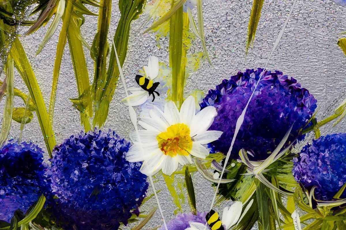 You Brighten My Day - Original - SOLD by artist Rozanne Bell - Wyecliffe Galleries