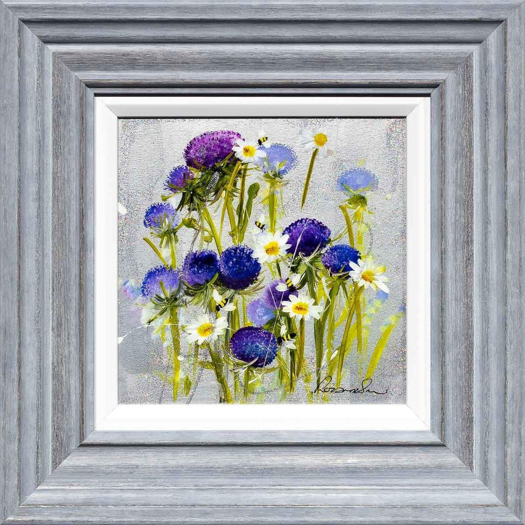 You Brighten My Day - Original - SOLD by artist Rozanne Bell - Wyecliffe Galleries