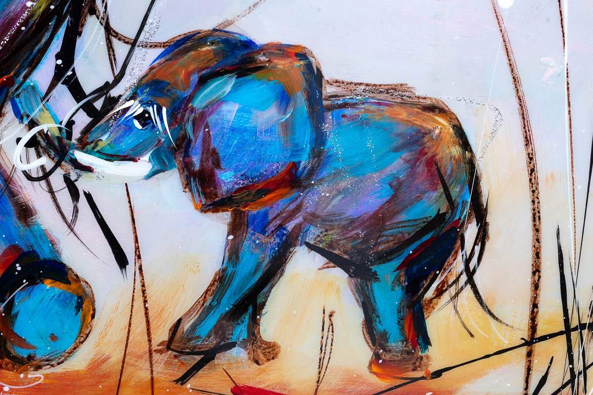 You Own My Heart - Original - SOLD by artist Rozanne Bell - Wyecliffe Galleries