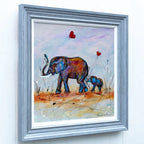 You Own My Heart - Original - SOLD by artist Rozanne Bell - Wyecliffe Galleries