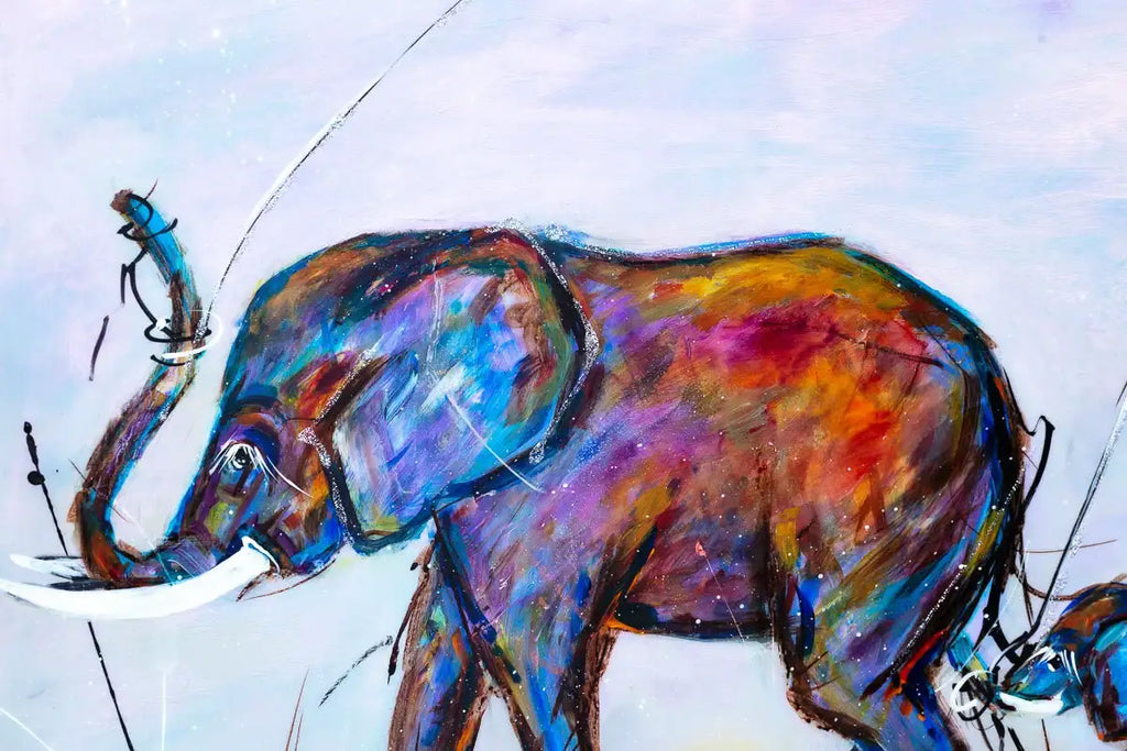 You Own My Heart - Original - SOLD by artist Rozanne Bell - Wyecliffe Galleries