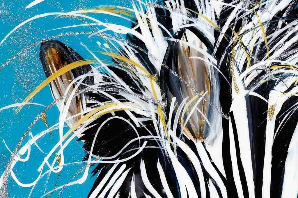 Zane - Original - SOLD by artist Rozanne Bell - Wyecliffe Galleries