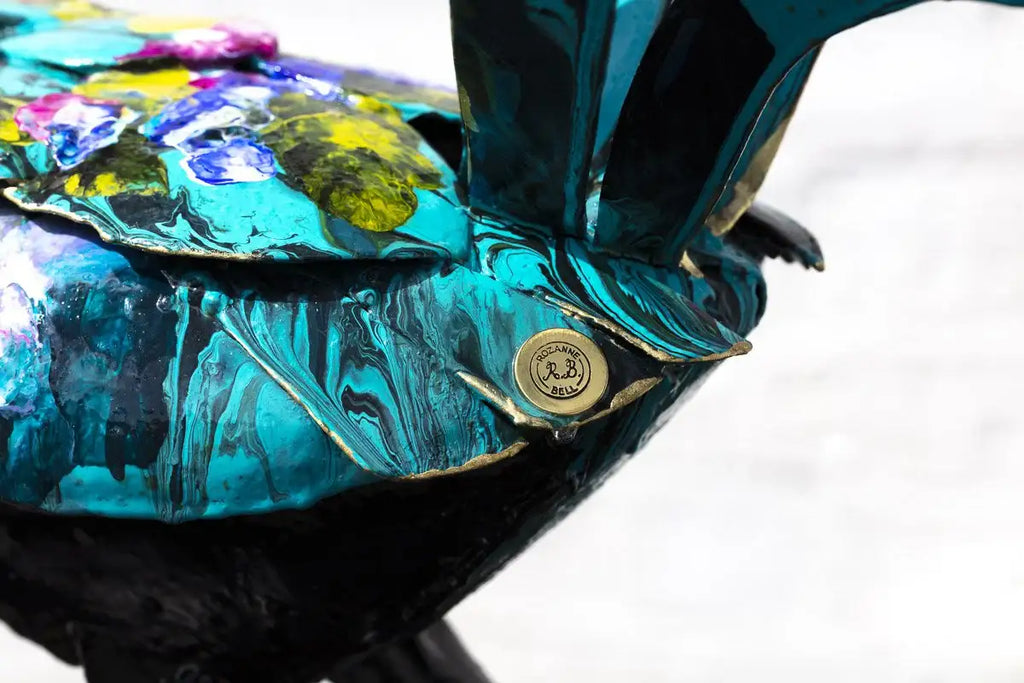 Zazu - Original Sculpture - SOLD by artist Rozanne Bell - Wyecliffe Galleries