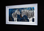 Zebras - Original - SOLD by artist Rozanne Bell - Wyecliffe Galleries