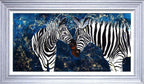 Zebras - Original - SOLD by artist Rozanne Bell - Wyecliffe Galleries