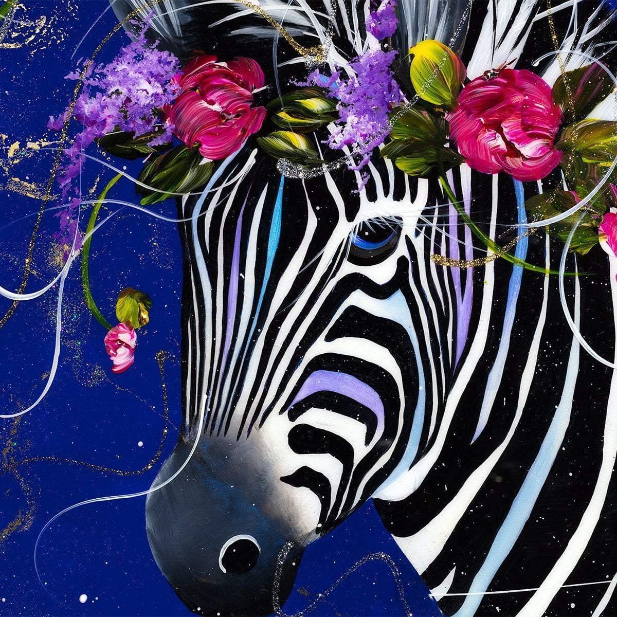 Zoey - Original - SOLD by artist Rozanne Bell - Wyecliffe Galleries