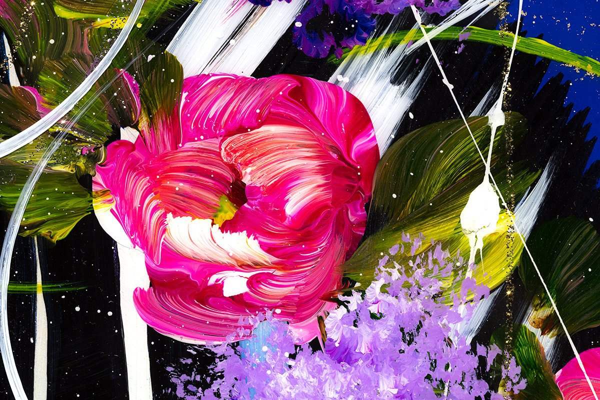 Zoey - Original - SOLD by artist Rozanne Bell - Wyecliffe Galleries