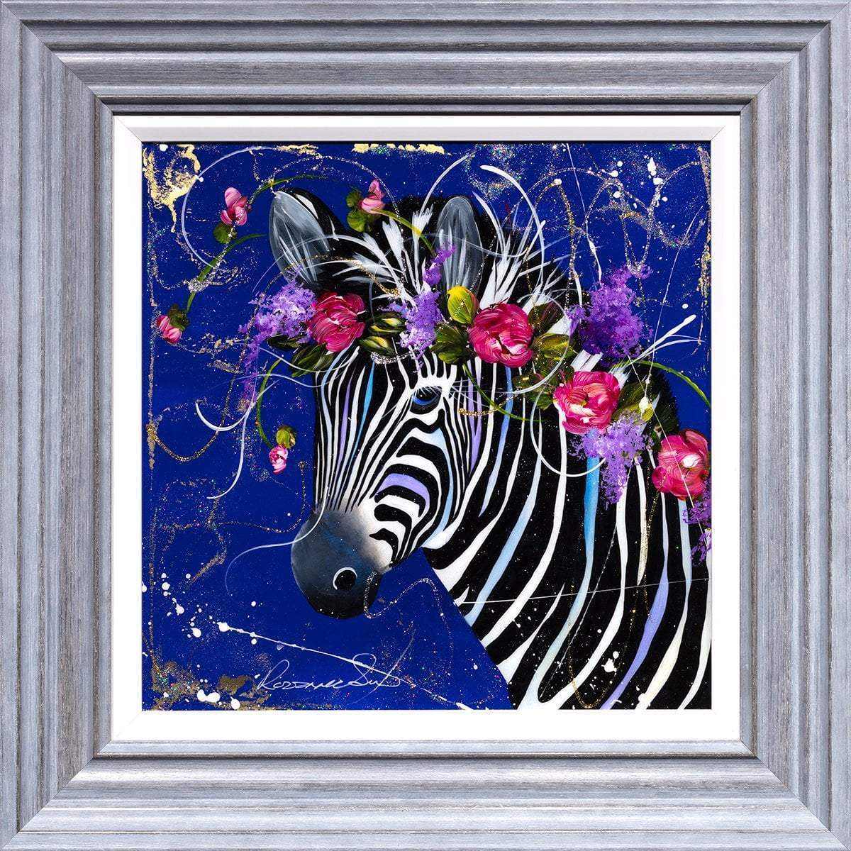 Zoey - Original - SOLD by artist Rozanne Bell - Wyecliffe Galleries