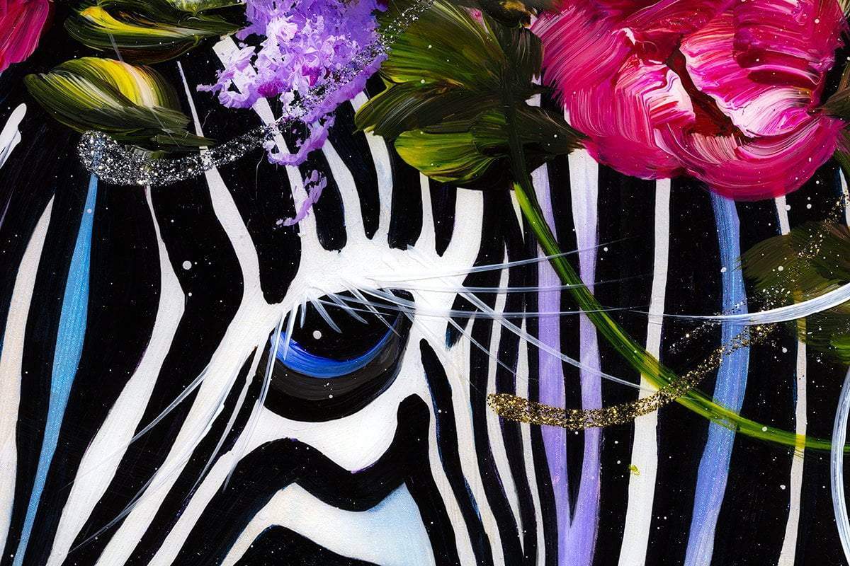 Zoey - Original - SOLD by artist Rozanne Bell - Wyecliffe Galleries