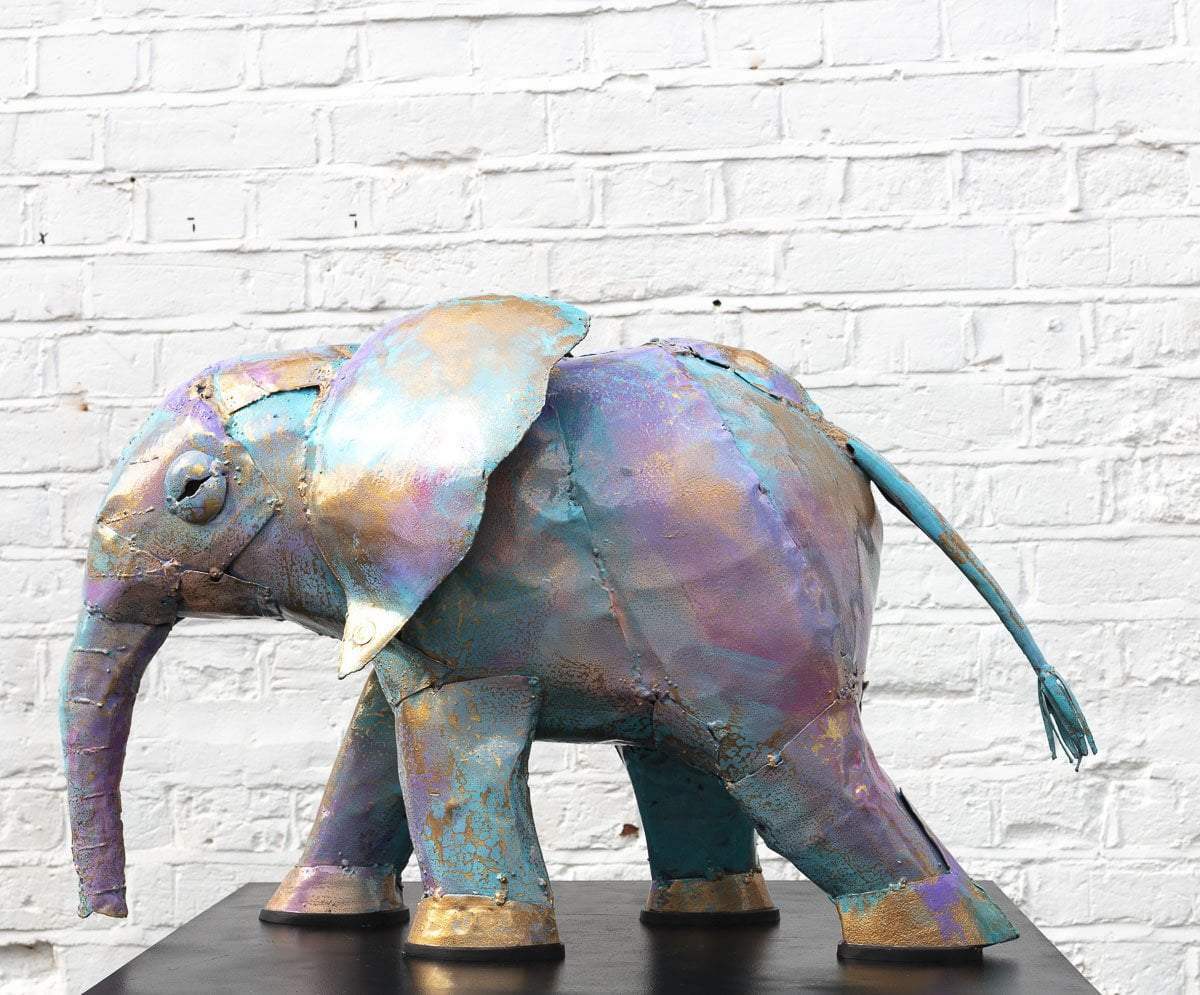 Zulu - Original Sculpture - SOLD by artist Rozanne Bell - Wyecliffe Galleries