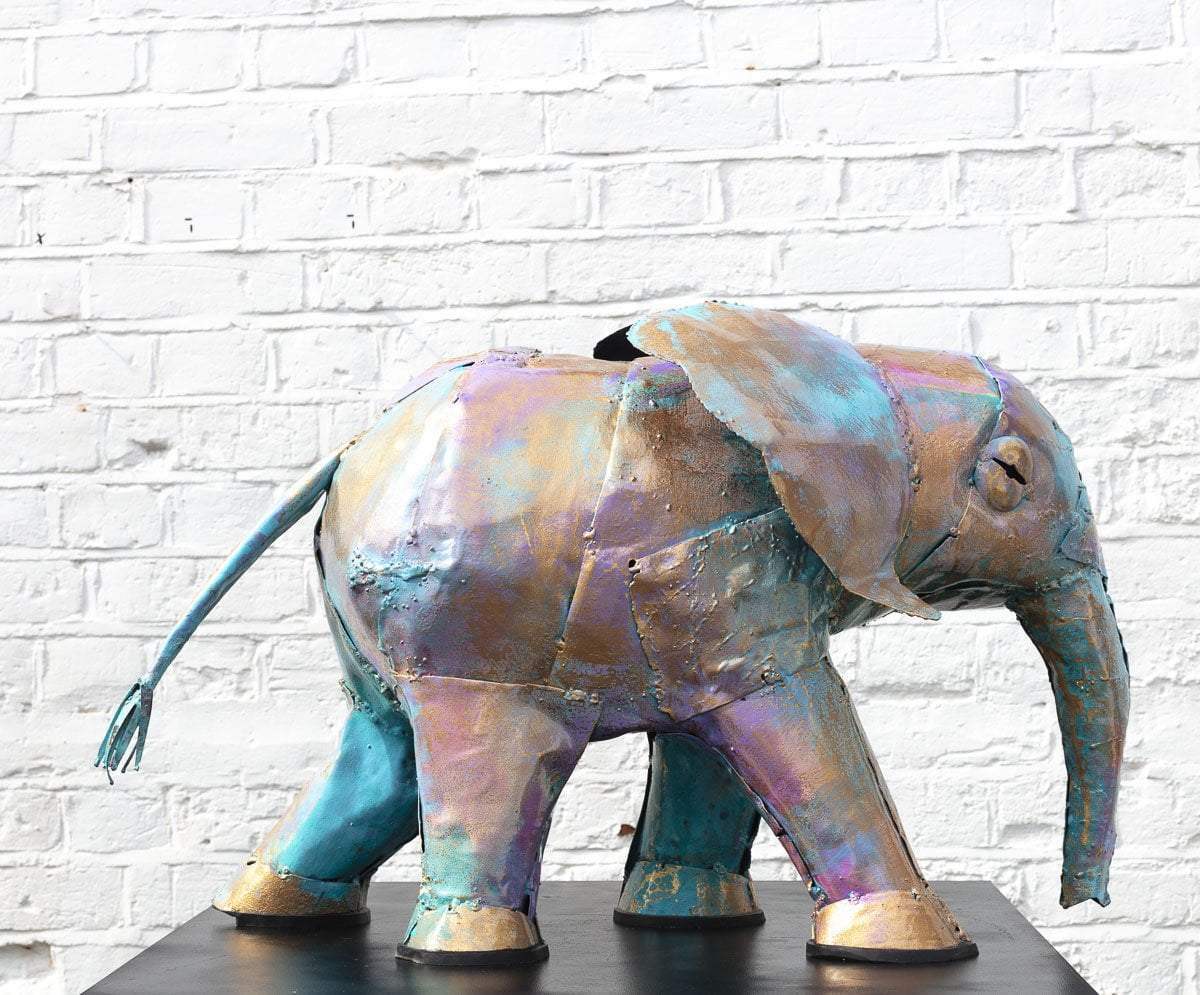 Zulu - Original Sculpture - SOLD by artist Rozanne Bell - Wyecliffe Galleries