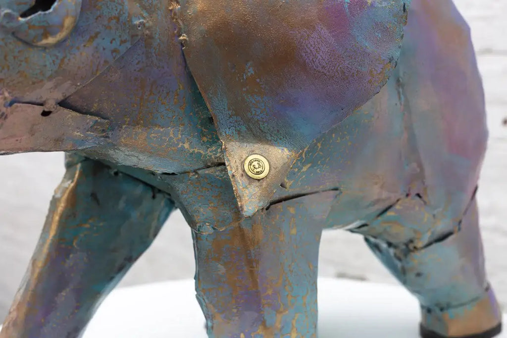 Zulu - Original Sculpture - SOLD by artist Rozanne Bell - Wyecliffe Galleries