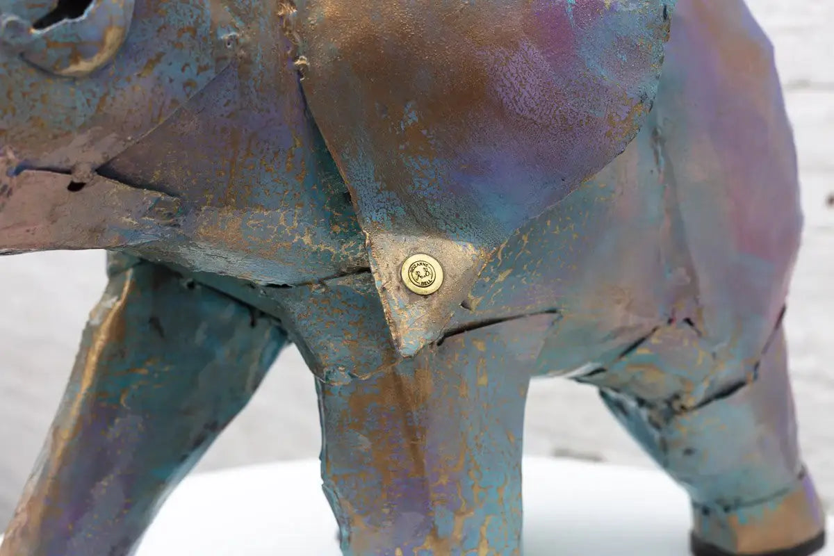 Zulu - Original Sculpture - SOLD by artist Rozanne Bell - Wyecliffe Galleries
