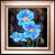 Blue Blooms II - SOLD Ruby Keller