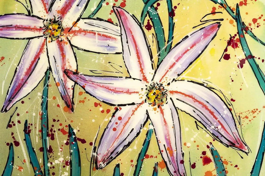 Blume - Original - SOLD by artist Ruby Keller - Wyecliffe Galleries
