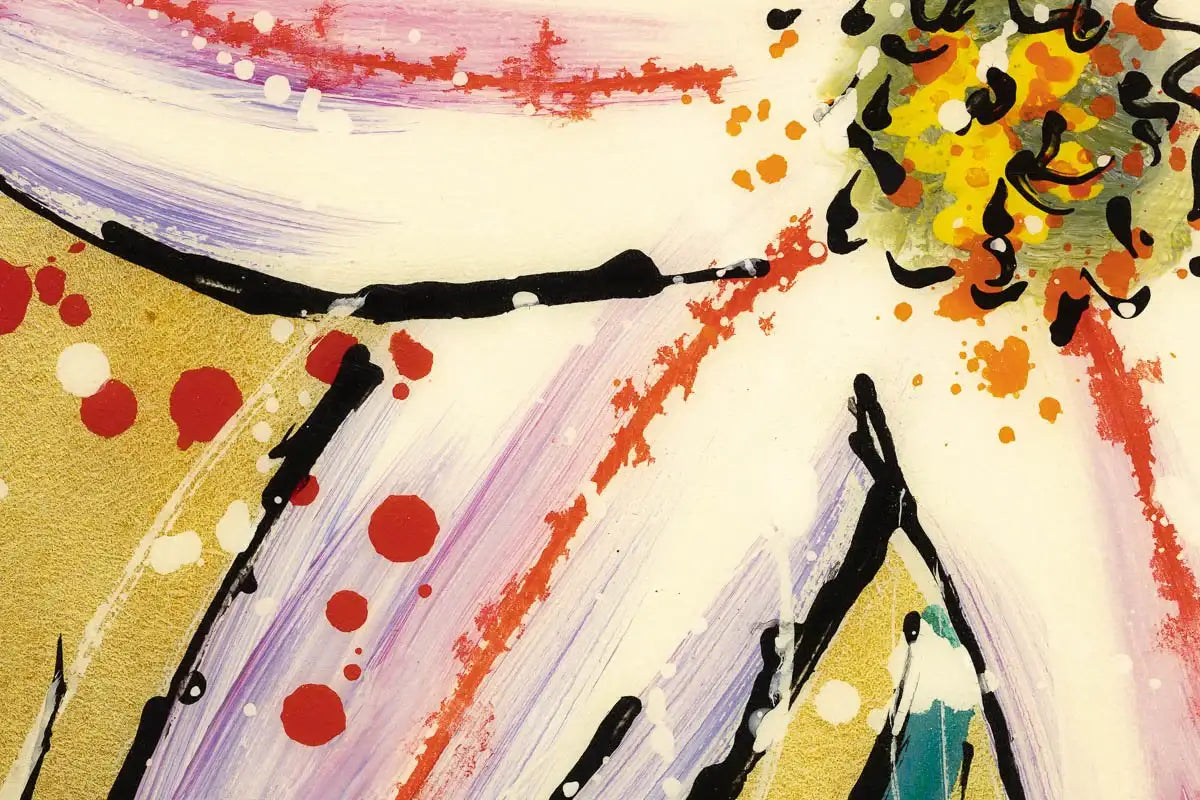 Blume - Original - SOLD by artist Ruby Keller - Wyecliffe Galleries