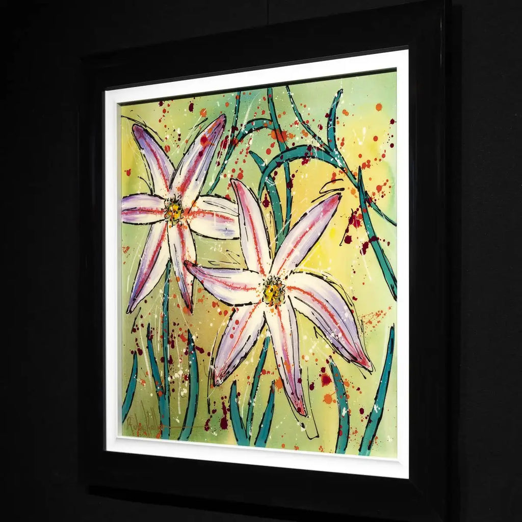 Blume - Original - SOLD by artist Ruby Keller - Wyecliffe Galleries