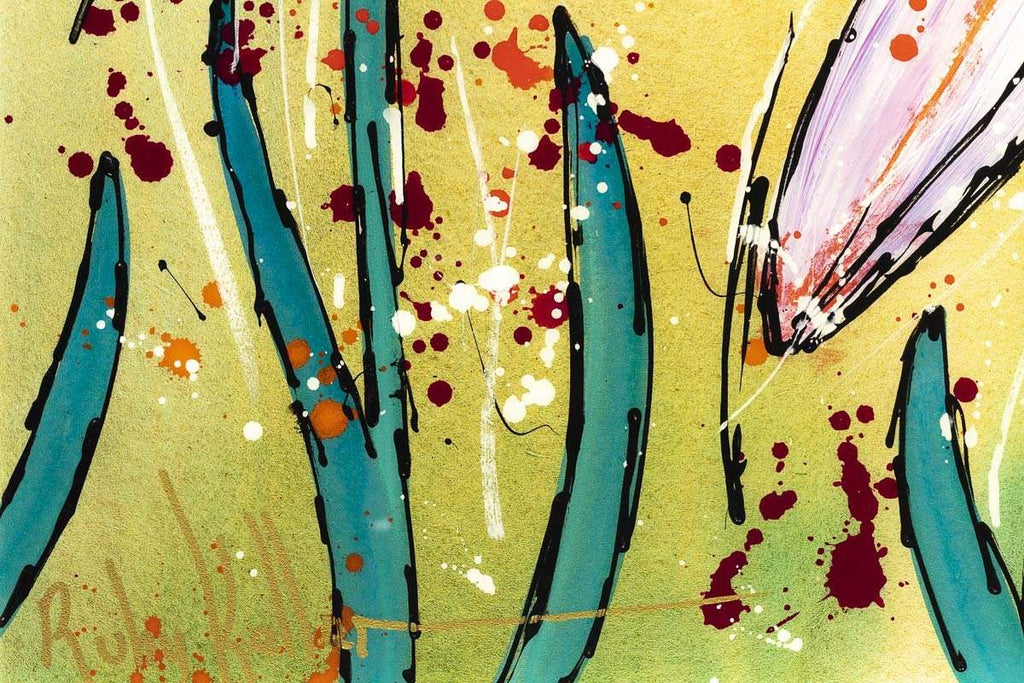 Blume - Original - SOLD by artist Ruby Keller - Wyecliffe Galleries