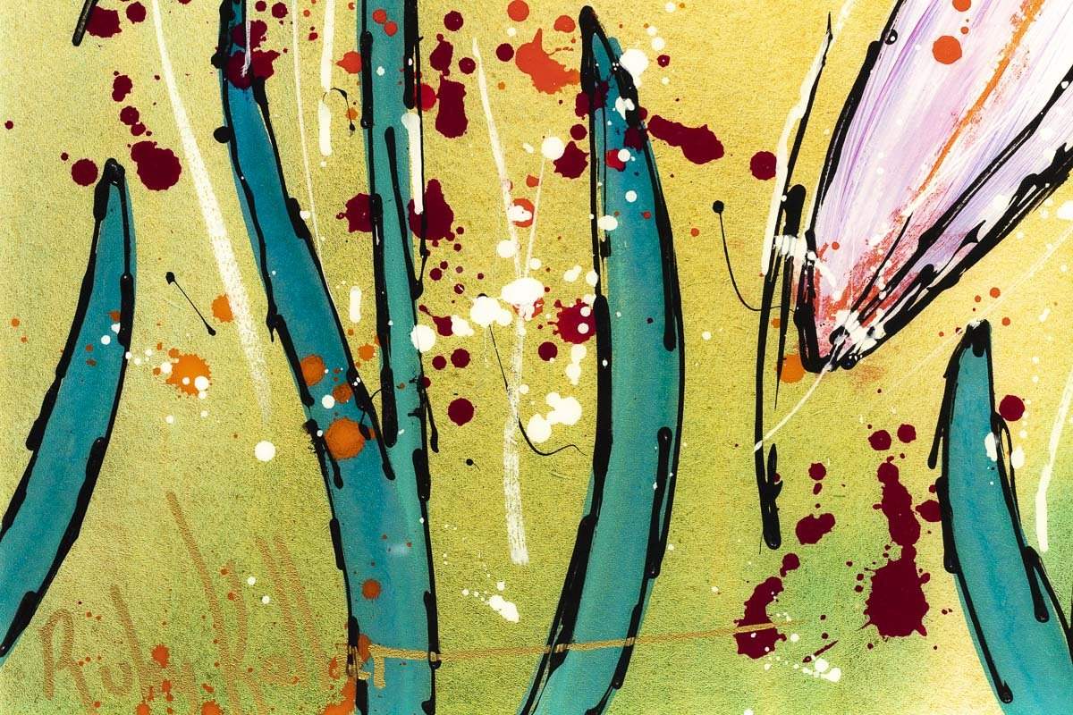 Blume - Original - SOLD by artist Ruby Keller - Wyecliffe Galleries