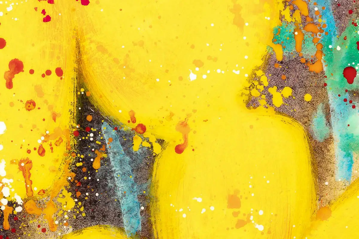 Bold Bloom - Original by artist Ruby Keller - Wyecliffe Galleries