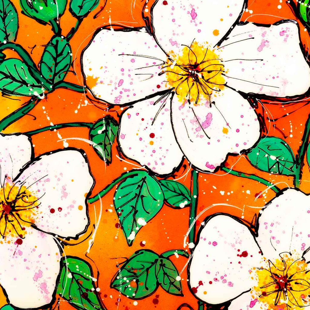 Fleur - Original by artist Ruby Keller - Wyecliffe Galleries