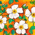 Fleur - Original by artist Ruby Keller - Wyecliffe Galleries