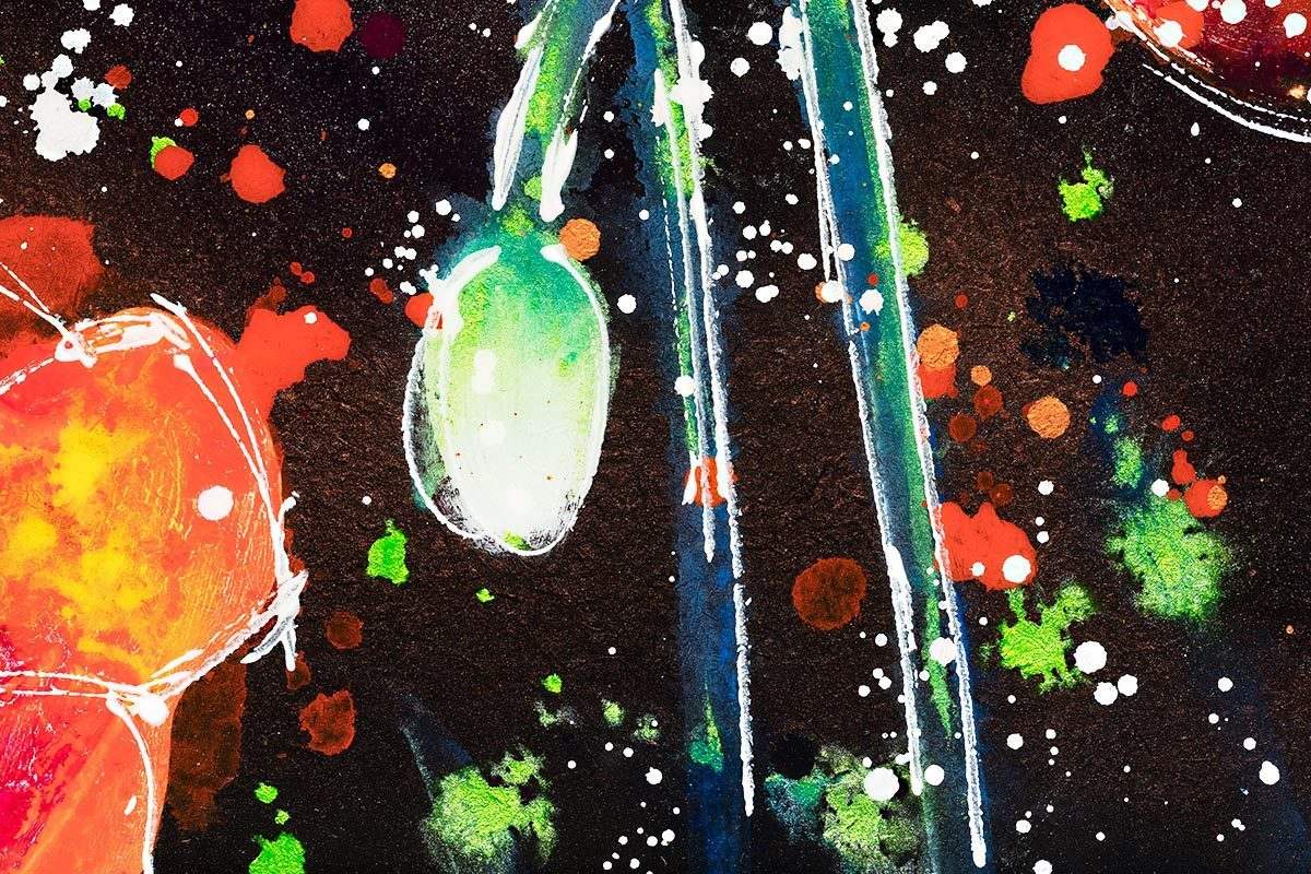 Flora - Original - SOLD by artist Ruby Keller - Wyecliffe Galleries