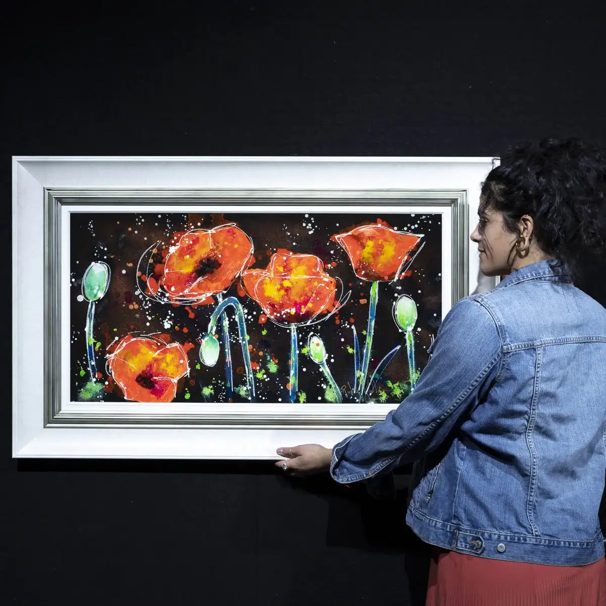 Flora - Original - SOLD by artist Ruby Keller - Wyecliffe Galleries