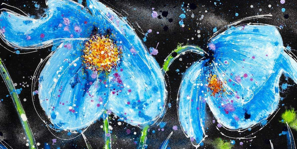 Flos - Original by artist Ruby Keller - Wyecliffe Galleries