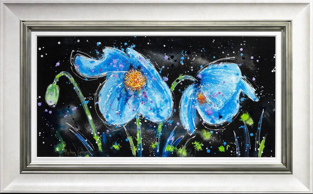 Flos - Original by artist Ruby Keller - Wyecliffe Galleries