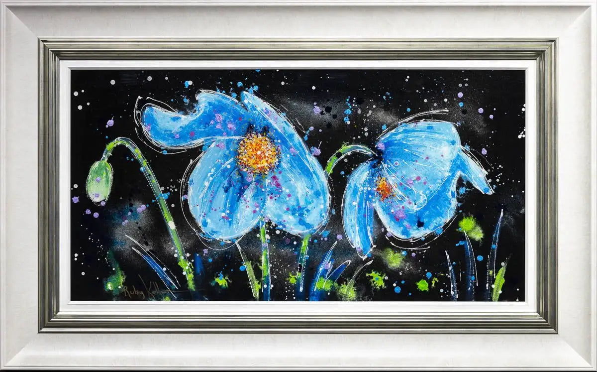 Flos - Original by artist Ruby Keller - Wyecliffe Galleries