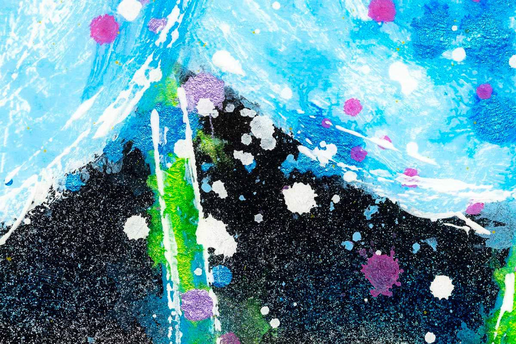 Flos - Original by artist Ruby Keller - Wyecliffe Galleries