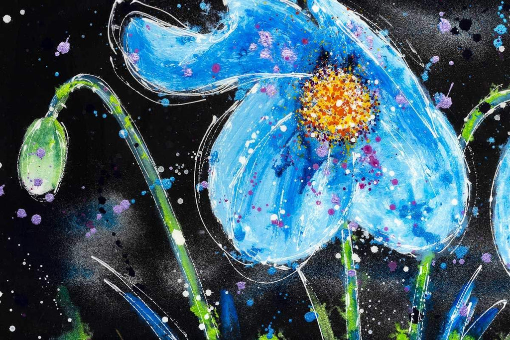 Flos - Original by artist Ruby Keller - Wyecliffe Galleries