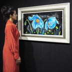 Flos - Original by artist Ruby Keller - Wyecliffe Galleries