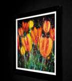 Flower Power - Original by artist Ruby Keller - Wyecliffe Galleries