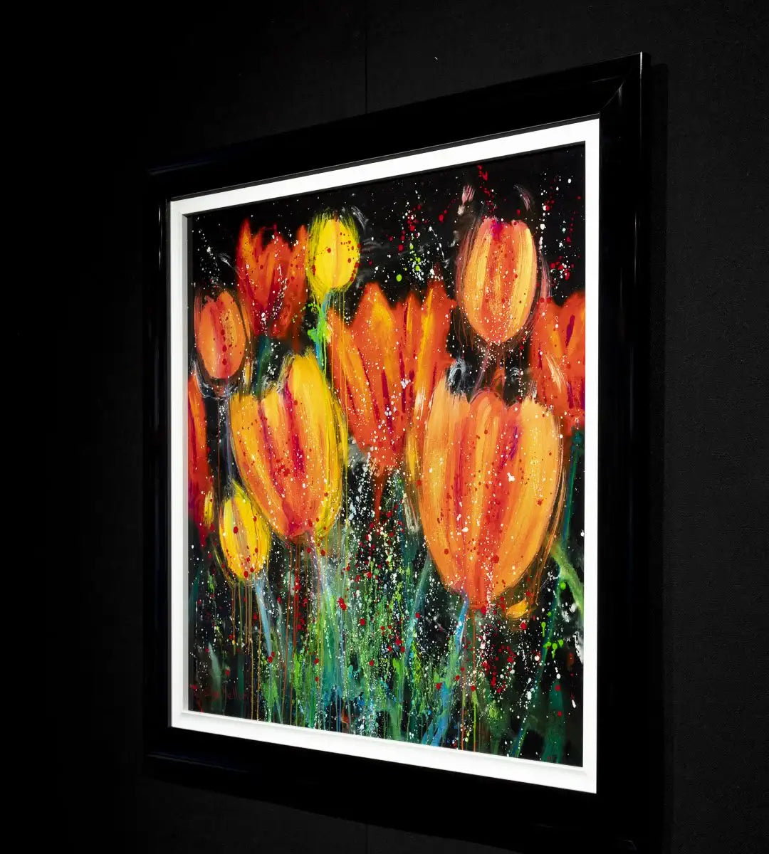 Flower Power - Original by artist Ruby Keller - Wyecliffe Galleries