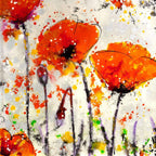 Freesia - Original by artist Ruby Keller - Wyecliffe Galleries