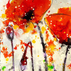 Freesia - Original by artist Ruby Keller - Wyecliffe Galleries