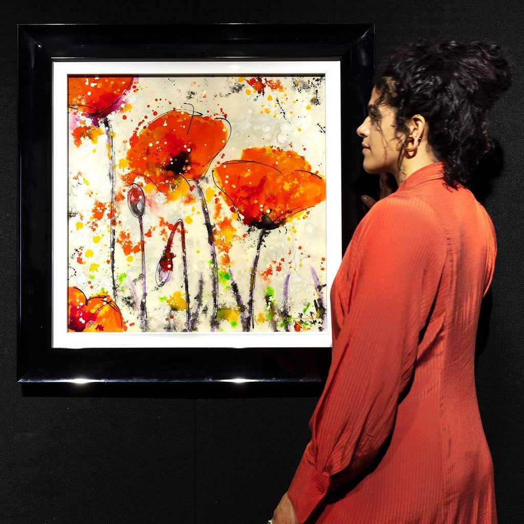 Freesia - Original by artist Ruby Keller - Wyecliffe Galleries