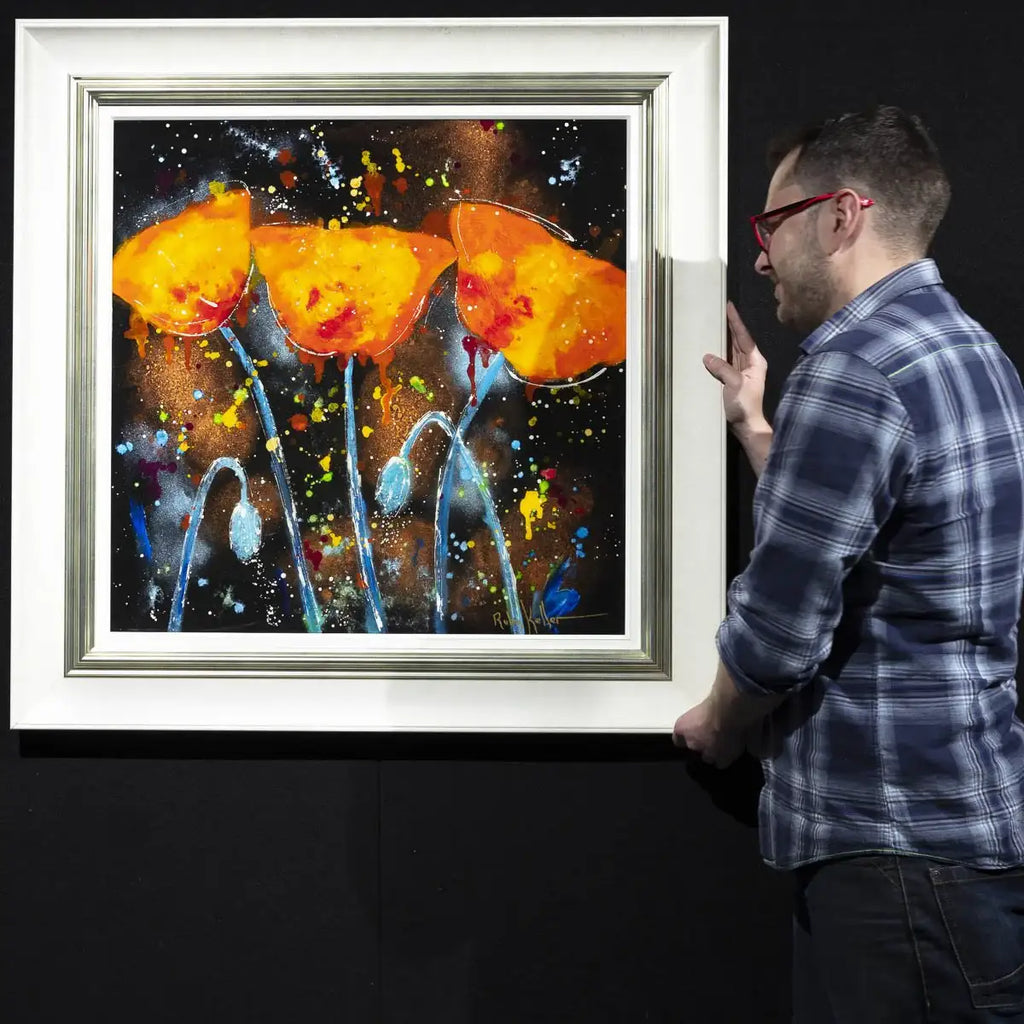 From A Secret Admirer - Original - SOLD by artist Ruby Keller - Wyecliffe Galleries