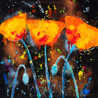 From A Secret Admirer - Original - SOLD by artist Ruby Keller - Wyecliffe Galleries