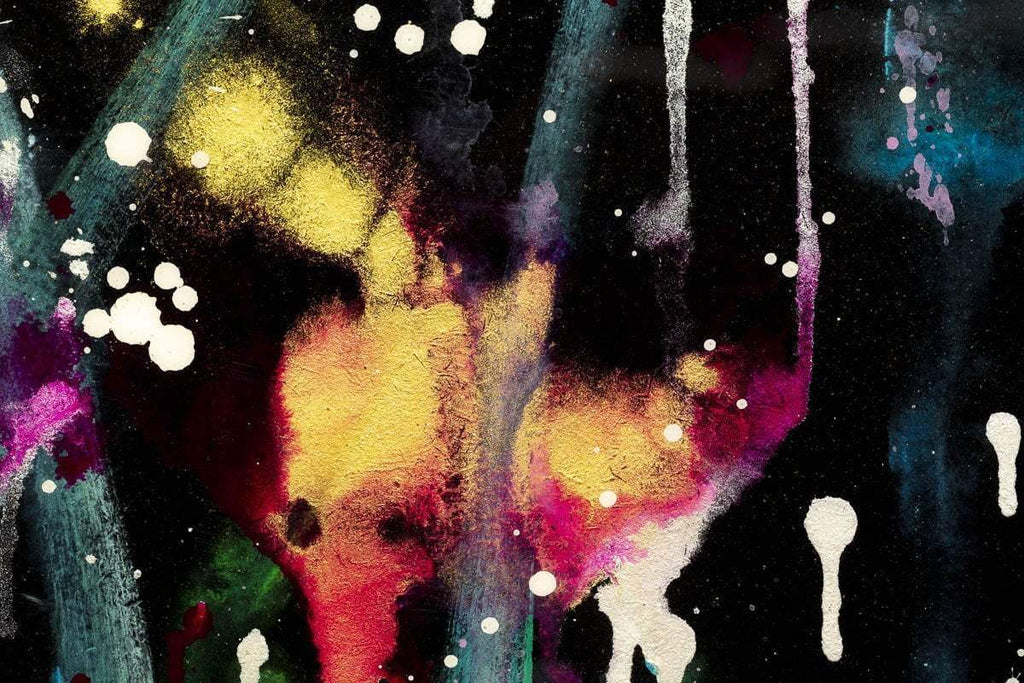 Fuschia Fields - Original by artist Ruby Keller - Wyecliffe Galleries