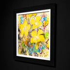 Golden Bloom - Original by artist Ruby Keller - Wyecliffe Galleries