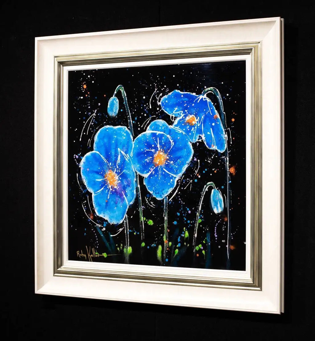 Illuminate I - Original by artist Ruby Keller - Wyecliffe Galleries