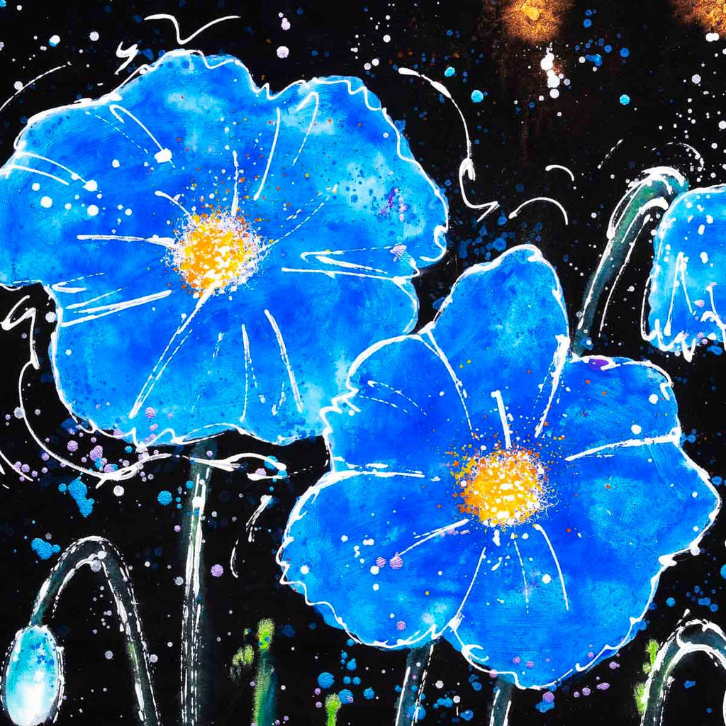 Illuminate II - Original by artist Ruby Keller - Wyecliffe Galleries