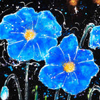 Illuminate II - Original by artist Ruby Keller - Wyecliffe Galleries